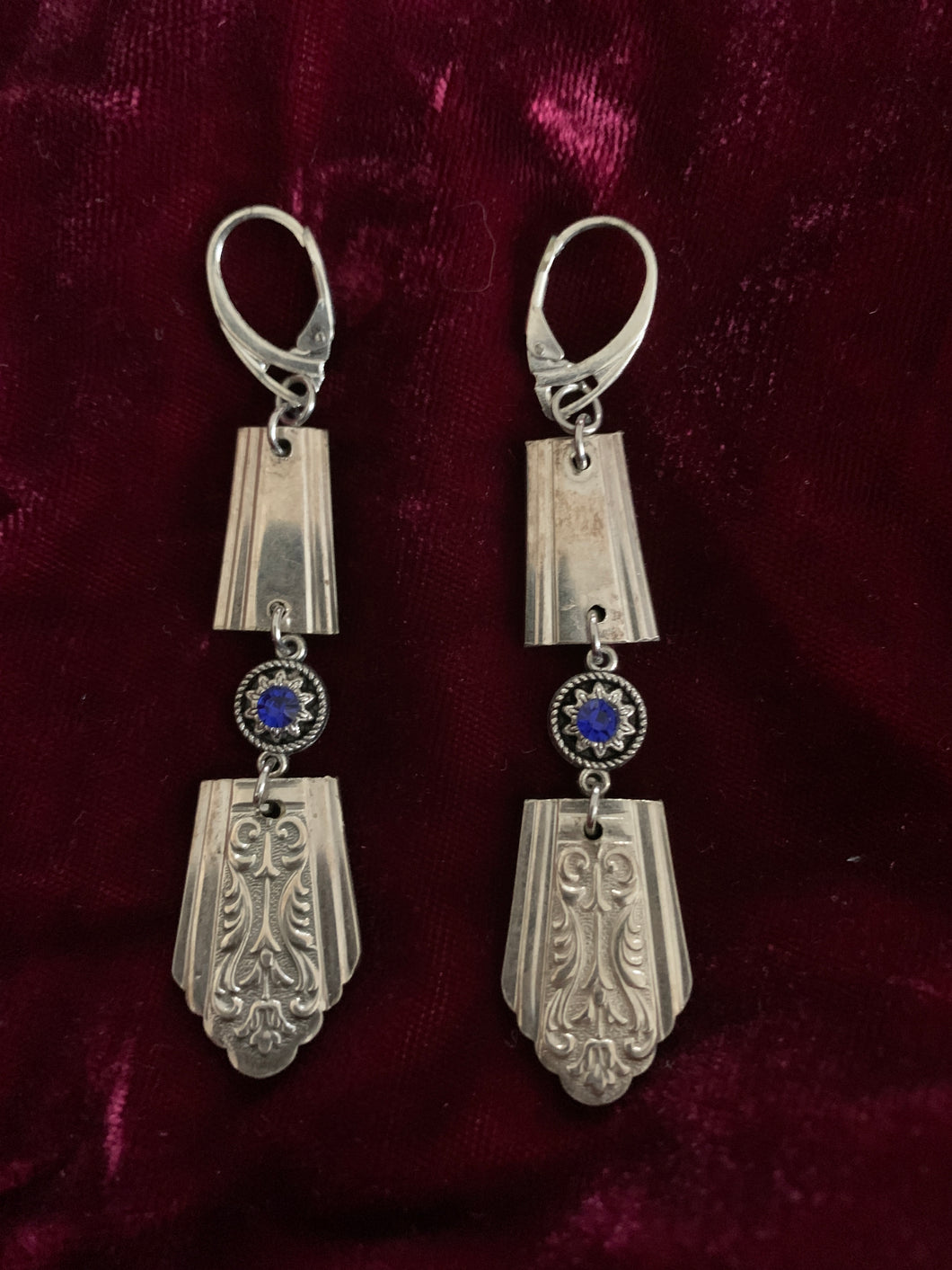 Silver dangle Earrings